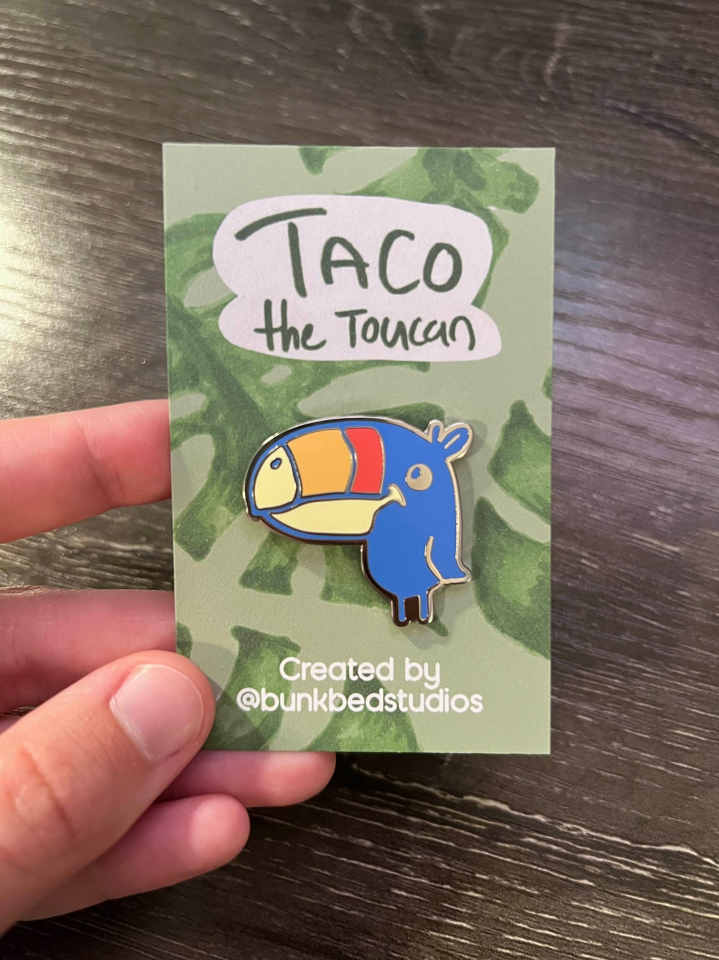 Taco the Toucan Enamel Pin
